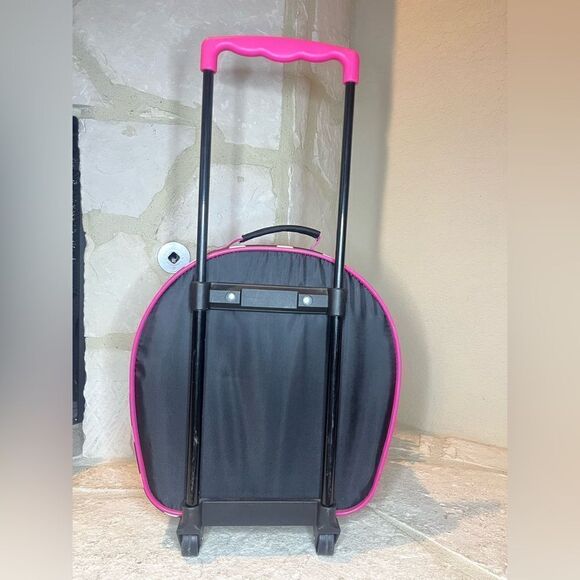 Disney Minnie Mouse round collapsible wheeled pilot case rolling luggage - Picture 9 of 9